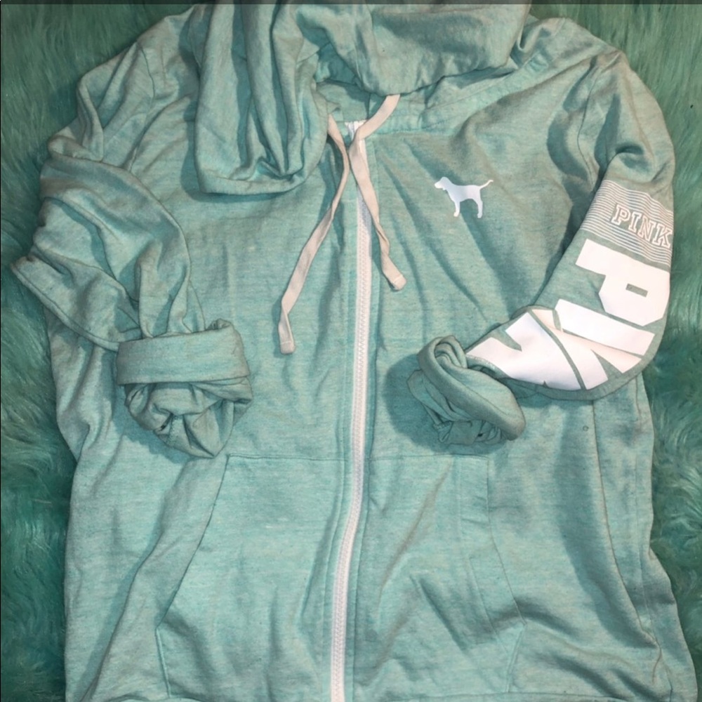 PINK Zip Up Hoodie
